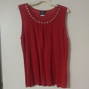 Sharon Young no sleeves top